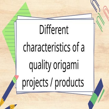 Origami. Tools and Materials.pptx