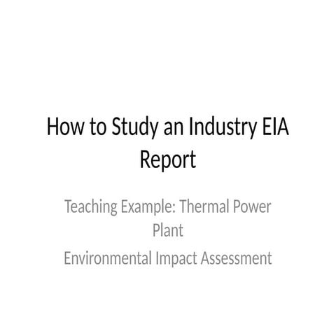 Environmental impact assessment(EIA) For Thermal Power Plants.pdf