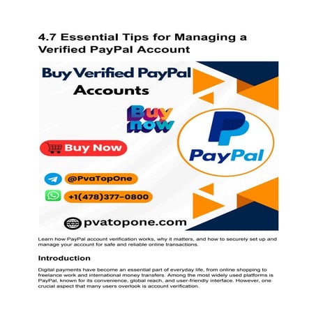 How to Verify PayPal Accounts Safely: 2026 Ultimate Guide for Secure ...