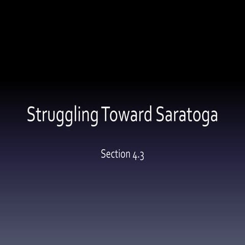 The American Revolution