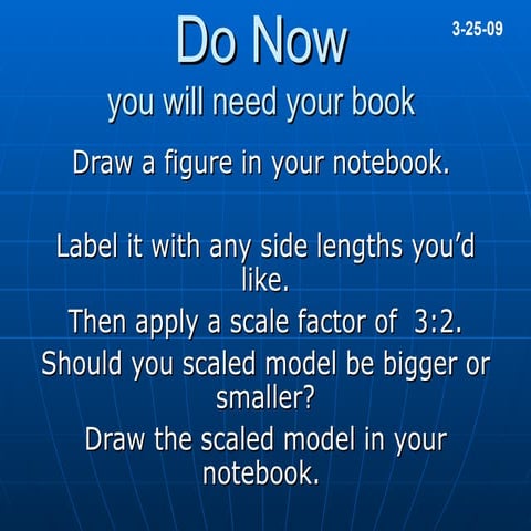 Lesson on 4.4 and 4.5 Geometry