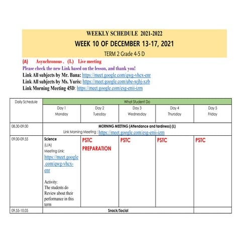 4-5D WEEKLY SCHEDULE Week 10 des 13 2021.docx