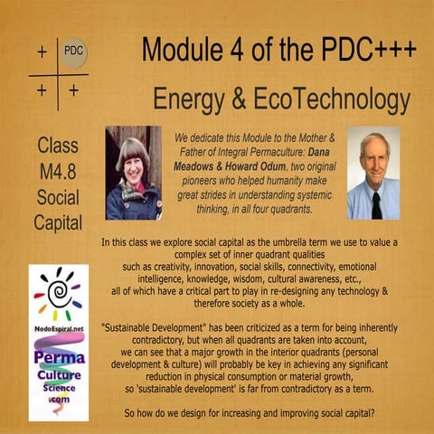Social Capital for Better Community Living | PPTX