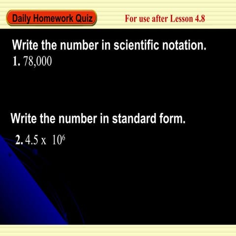 4.8 scientific notation  small numbers - 1
