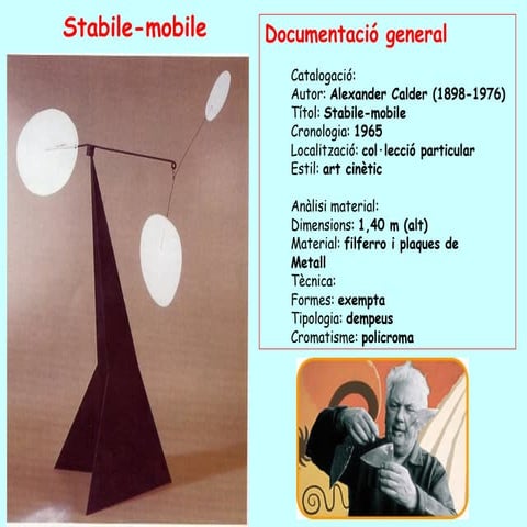 A. Calder: Stabile-mobile | PPT