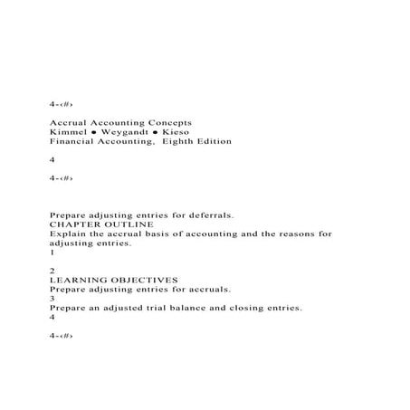 4-‹#›Accrual Accounting ConceptsKimmel ● Weygandt .docx