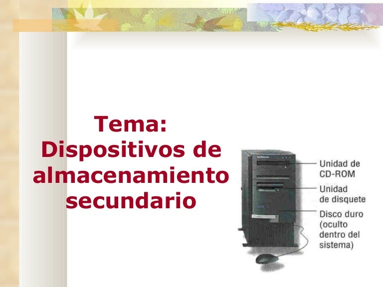 4. almacenamiento