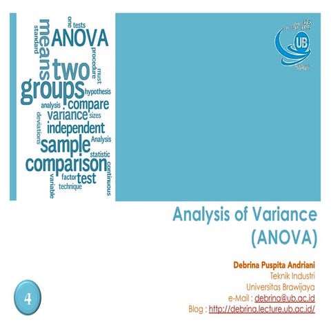 Analisis varinasi (anova) dua arah dengan interaksi