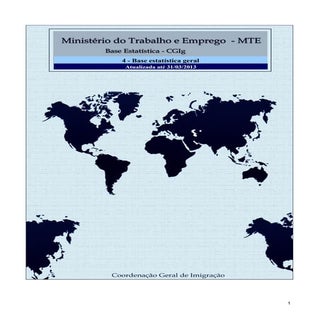 Estatísticas do Ministério do Traba...