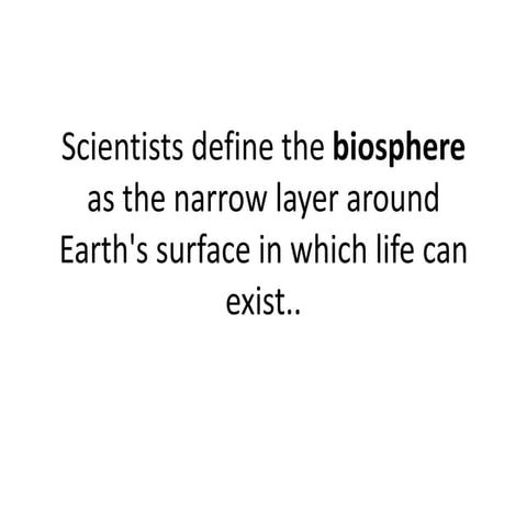 4 biosphere