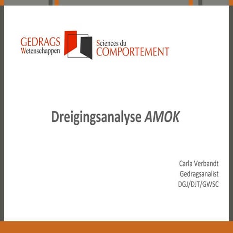 4   carla verbandt - dreigingsanalyse