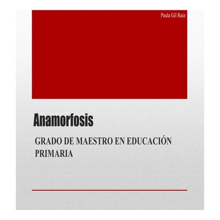 Anamorfosis