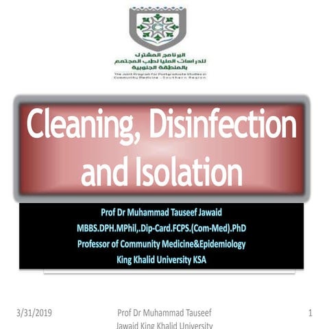 Infection Control Measures | PPTX