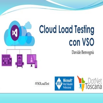 Cloud Load Testing con Visual Studio Online