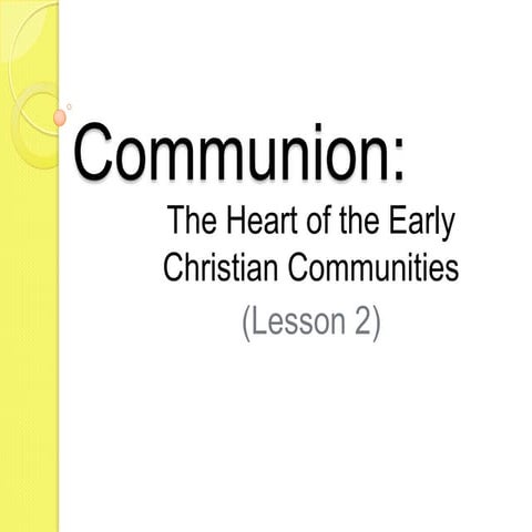 4. communion