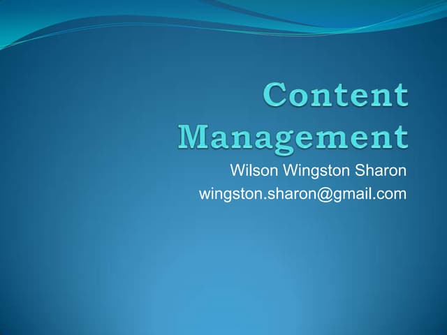 4.content mgmt