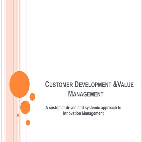 Customer development at Value Hub