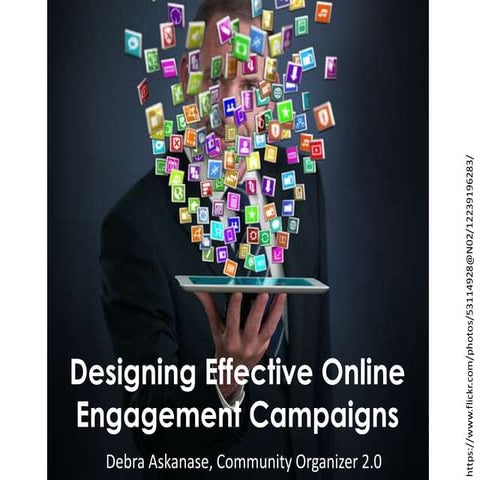 Developing Online Engagement Campaigns