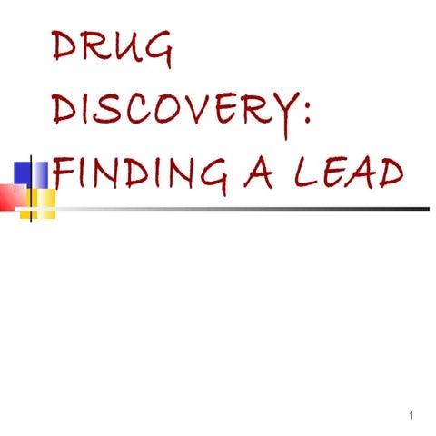 [4] drug discovery-lect-1