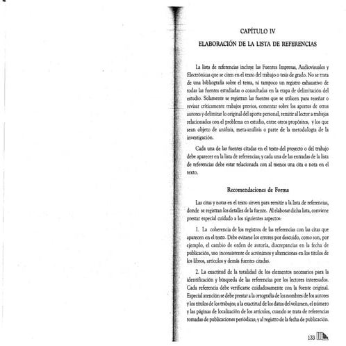 4. Elaboración de la lista de referencias
