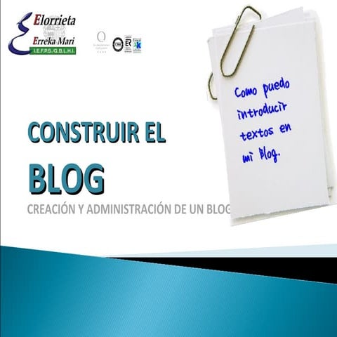 Escribir un Texto en Wordpress