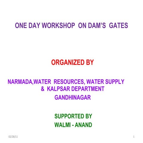 Annex 1 technical specification-gates | PDF