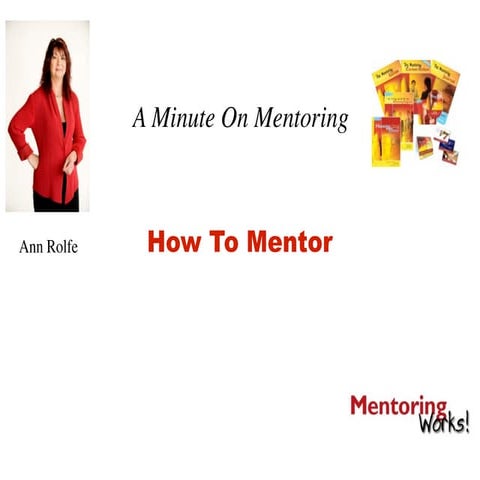 4. How To Mentor