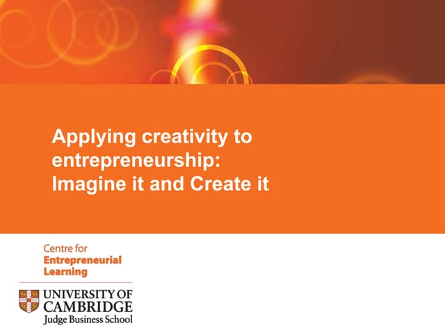 imagine it and create it
