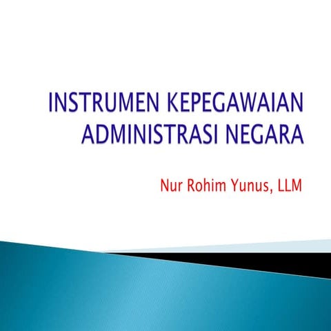 4. instrumen kepegawaian
