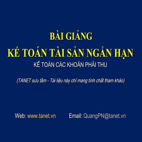 4. ke toan cac khoan phai thu