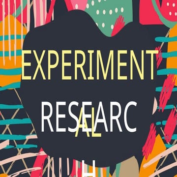 4- Kinds of Experimental Research in Practical Research 2.pptx