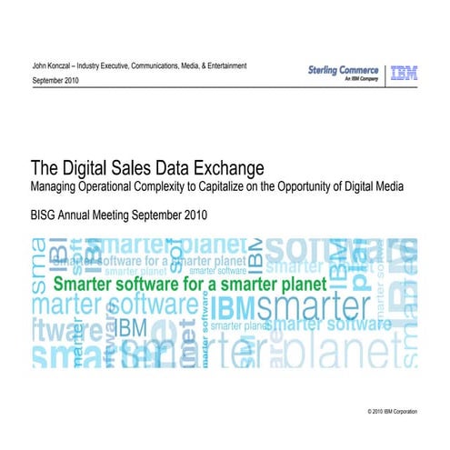 Annual Meeting 2010 -- Konczal, John (Sterling Commerce)