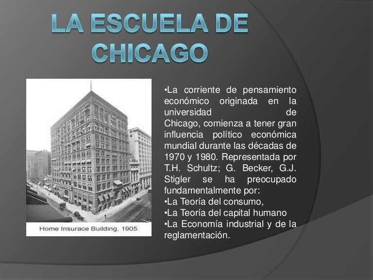 4. La escuela de chicago