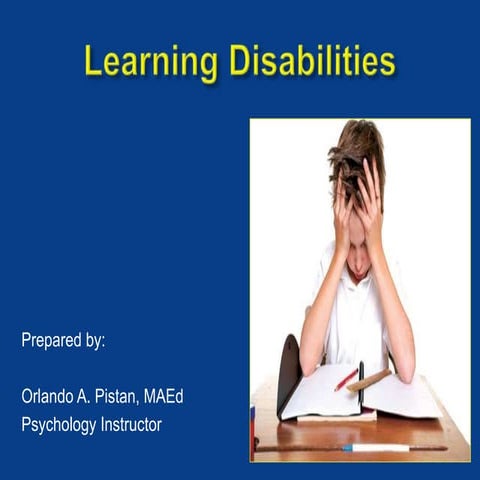 Learning Disabilities