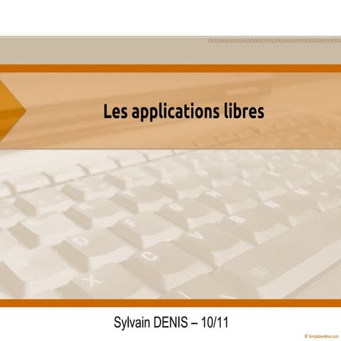 Les Applications Libres