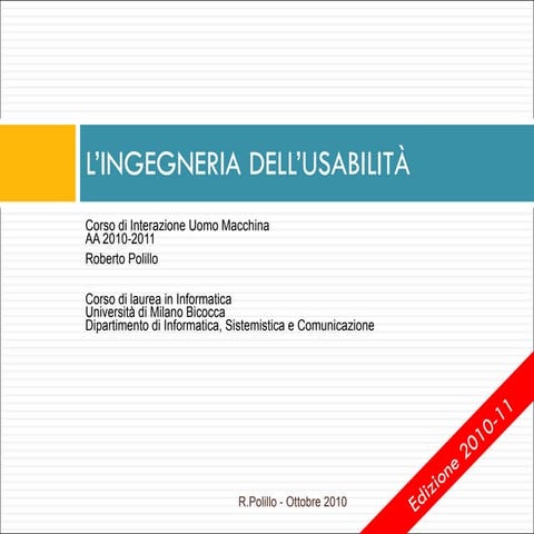 4. La ingegneria della usabilita
