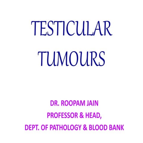 TESTICULAR TUMOURS