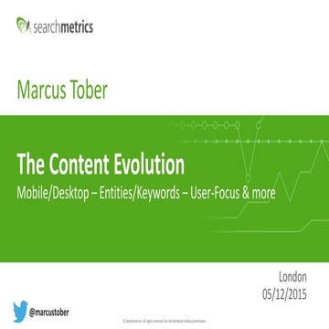 The Content Evolution By Marcus Tober #SEJSummit