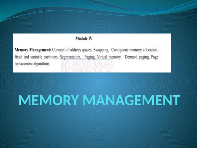4-Memory Management -Main memoryyesno.pptx