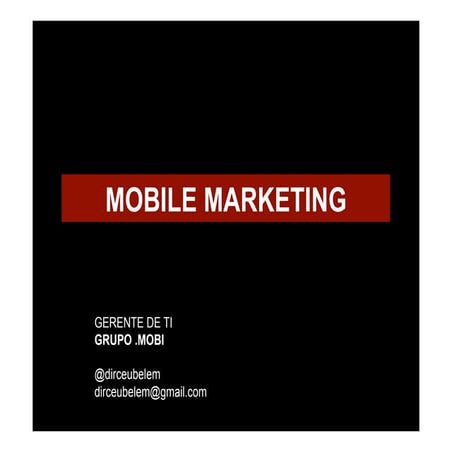 Mobile Marketing