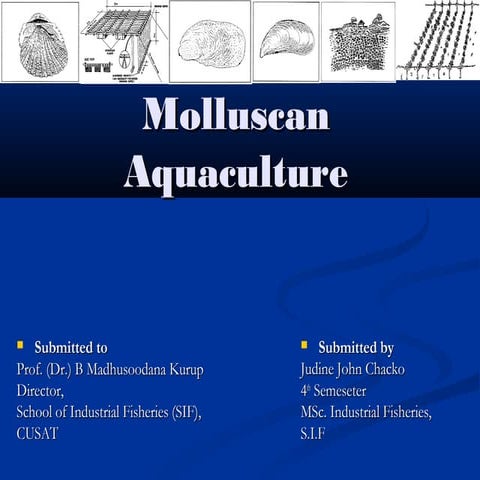 4...molluscan aquaculture