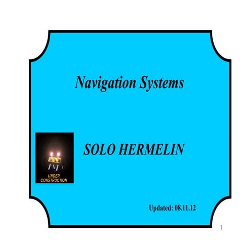 4 navigation systems