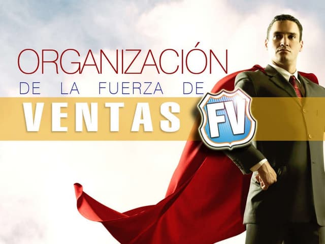 4. organización de la fuerza de ventas