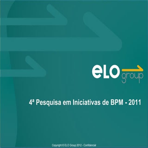 [IQPC] 4ª Pesquisa de Iniciativas de BPM – 2011
