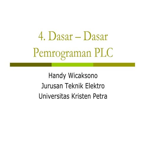 4 plc-dasar-dasar-pemrograman-new-6 | PDF