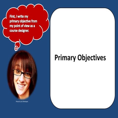 Primary objectives