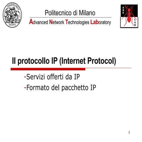 4 Protocollo Ip