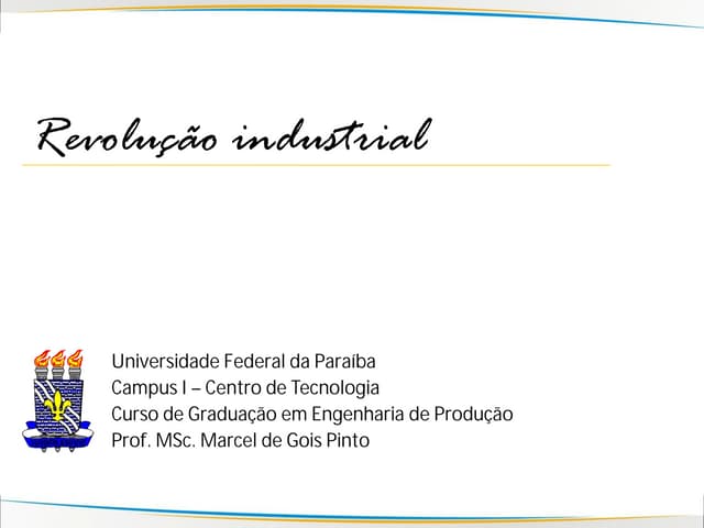 4 - Revolução Industrial