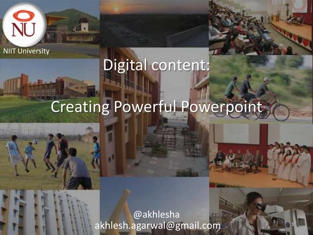 Rich and powerful presentations