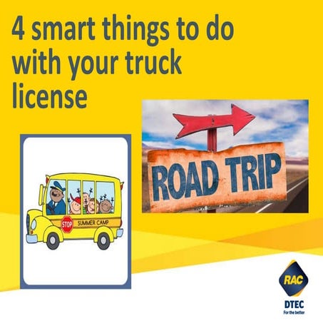 4 smart things truck licence